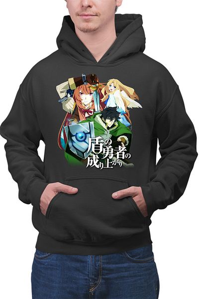 OEM Men's Hoodie Rising of the Shield Hero Naofumi Raphtalia Filo Drama Fantasy