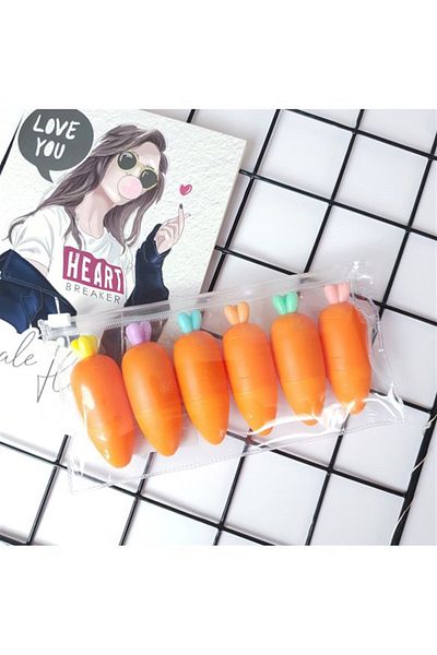Hediye Vakti Carrot Highlighter Set