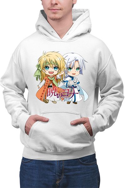 OEM Men's Hoodie Yona of the Dawn Ki-ja Zeno Chibi Side Characters