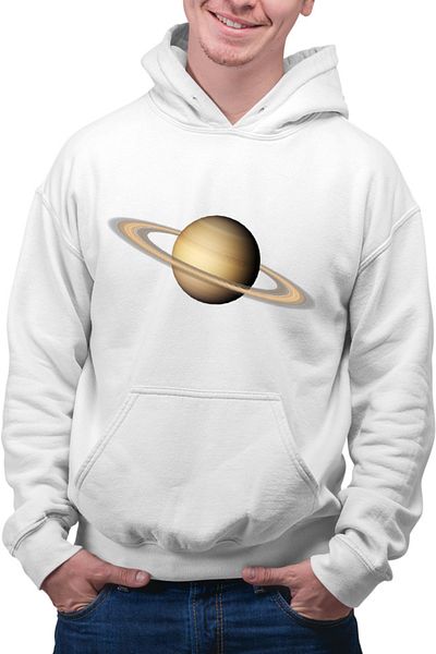 OEM Men's NASA Saturn Rings Astronomy Hoodie