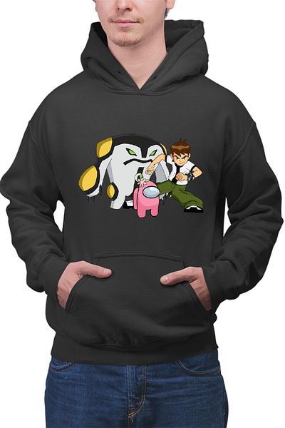 OEM Men's Hoodie Among Us Flower Cute Ben 10 Monster Transform Teen