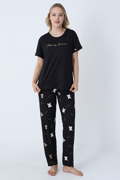 TURAY Set de pijamale pentru femei Happiness Bambu Kısakol