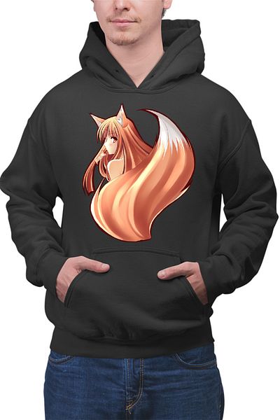 OEM Men's Hoodie Spice And Wolf Holo Anime Kage Otaku