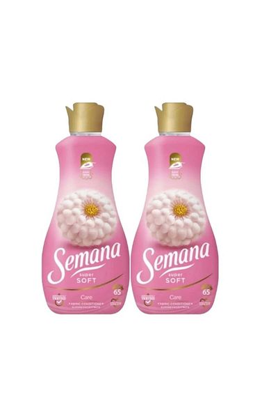 Semana Set 2 X Super Soft Fabric Conditioner 1.3l Care 65 Washes
