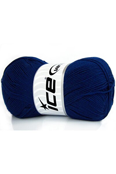 Ice yarns مجموعة من 4 خيوط قطنية ناعمة من نوع Ice Yarns COTTONAC FINE (50% قط...