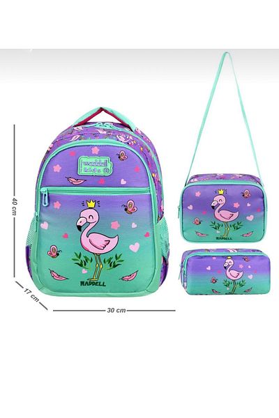 Waddell Rucsac școlar, cutie de prânz și suport pentru stilou