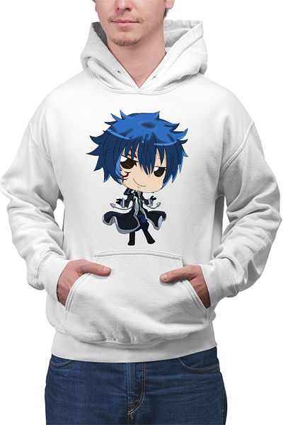 OEM Hanorac barbati Fairy Tail Gray Fullbuster Police Friends