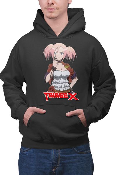 OEM Men's hoodie Triage X Nishida Oriha Twins Manga Kawaii