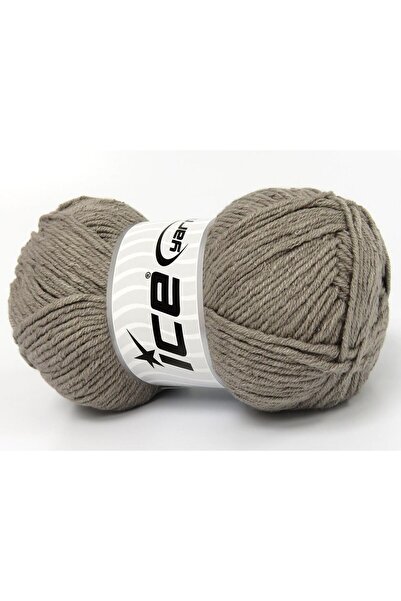 Ice yarns 4x100 جرام. خيوط جينز قطنية فاخرة من الأكريليك والقطن بلون الجمل ال...