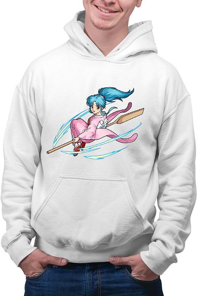 OEM Men's hoodie Yu Yu Hakusho Botan Fly Magic Action