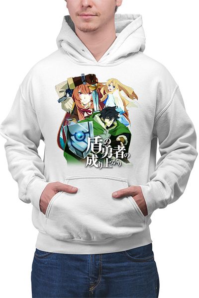 OEM Men's Hoodie Rising of the Shield Hero Naofumi Raphtalia Filo Drama Fantasy