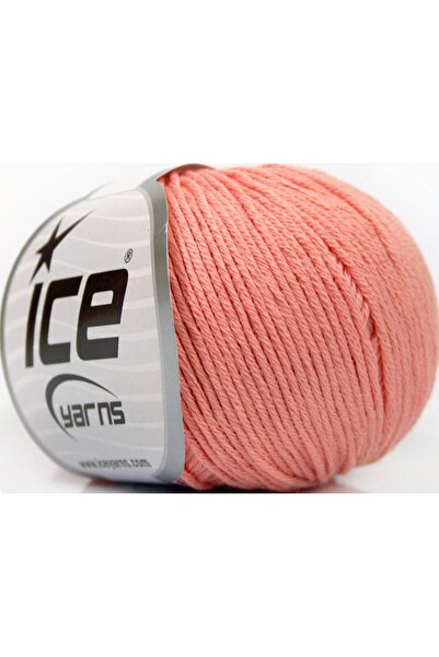 Ice yarns 4x50 جرام. قطن عضوي للأطفال، قطن عضوي وردي للأطفال، خيوط صيفية، قطن...