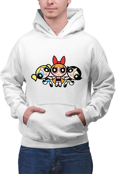 OEM Hanorac barbati The Powerpuff Girls Cartoon Action Kids