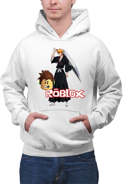 OEM Men's sweatshirt Bleach Ichigo Roblox Samurai Studio Home