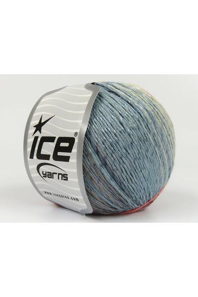 Ice yarns مجموعة من 4 خيوط من خيوط الآيس يارنز بوزن 100 جرام لكل خيط، لون صيف...