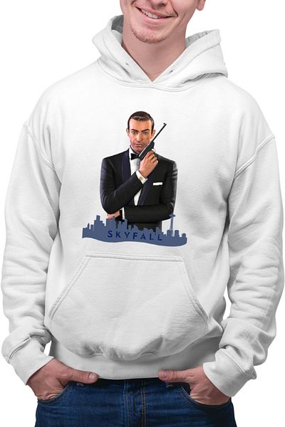 OEM Men's sweatshirt James Bond Skyfall Movie Cool British Spy