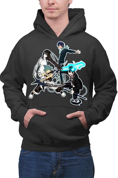 OEM Hanorac barbati Soul Eater Black Star Yato Noragami Rin Ao no Exorcist Ghost