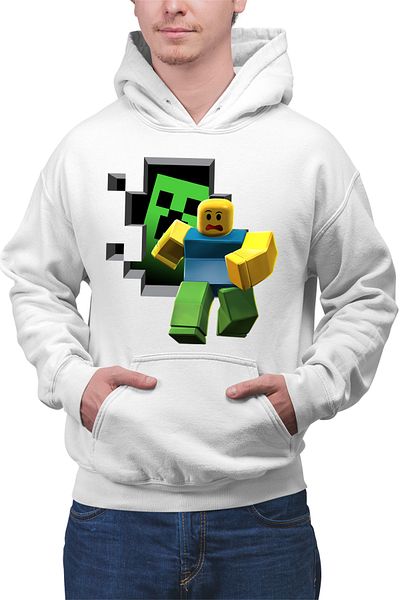 OEM Men's hoodie Roblox Minecraft Earth Aternos Mcskins