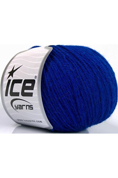 Ice yarns 4x50 جرام. بيبي ألباكا، صوف الألبكة الأزرق الفاخر، الألبكة، صوف الم...