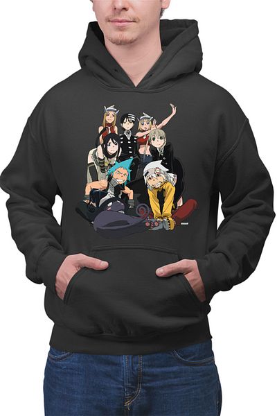 OEM Men's Hoodie Soul Eater Group Supernatural God Death Soul