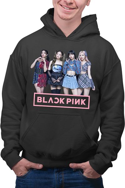 OEM Men's Hoodie Blackpink Group Idols MTV Cute Expo Fashion