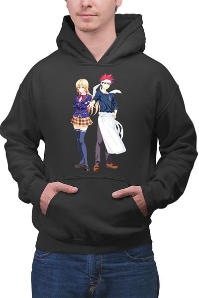 OEM Men's Hoodie Foos Wars Soma Erina Rivals Anime Japan Otaku