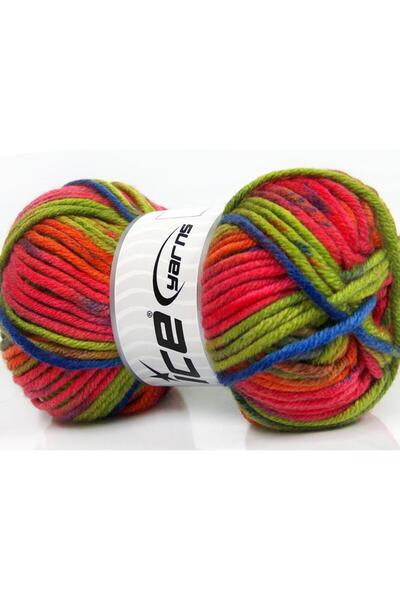 Ice yarns مجموعة من 4 × 100 جرام من خيوط الغزل الجليدية المضادة للتكتل، خيوط ...