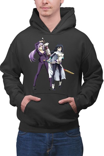 OEM Men's Hoodie TenSura Slime Shizue Shio Mage Assassin Anime Otaku