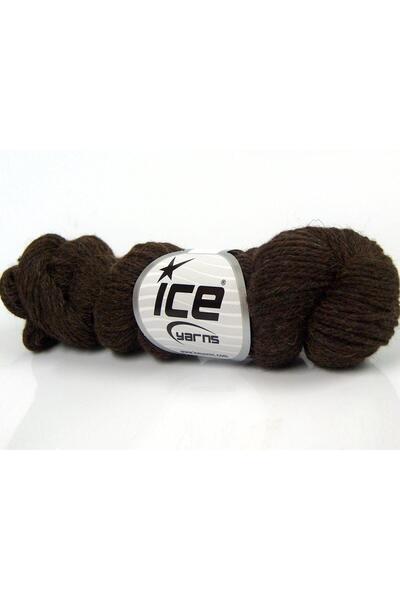 Ice yarns 2×100 جرام. ألوان طبيعية من صوف الألبكة للأطفال، ألبكة بيبي بني داك...