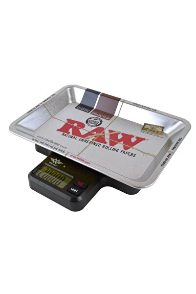 RAW My Weight x Scale with Tray 0.01-200g and 200-1000g