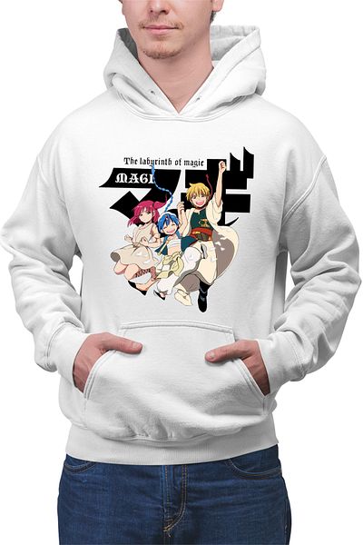 OEM Hanorac barbati Magi The Labyrinth of Magic Djin Group Jump