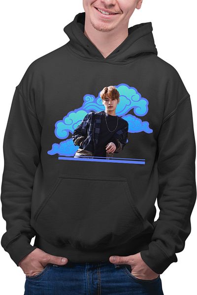 OEM Hanorac barbati Stray Kids Casual Seungmin Idol Concert Music Feels