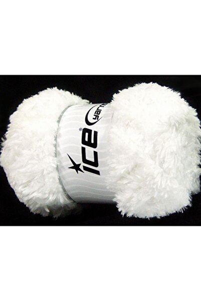 Ice yarns مجموعة من 4 خيوط من خيوط الجليد باندا (100% مايكروفايبر) بوزن 100 ج...