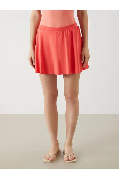 LC Waikiki Lcw Dream Buy Elasticated Women's Swimming Shorts Skirt (S5)