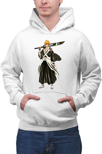 OEM Men's sweatshirt Bleach Ichigo Animeeater Yamamoto Rukia
