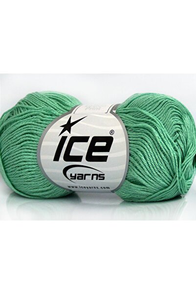 Ice yarns 6×50 جرام. خيوط قطنية صيفية من CECILIA COTTON، قطن ميرسيريزد، لون أ...
