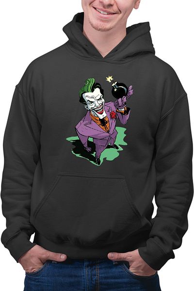 OEM Men's hoodie Joker DC Action Psychological Movie