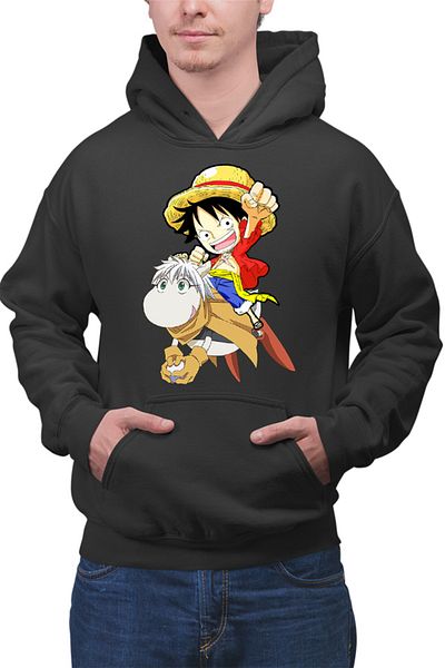 OEM Men's Hoodie Hoshin Engi Sibuxiang Lufy One Piece Cute Animal Boruto