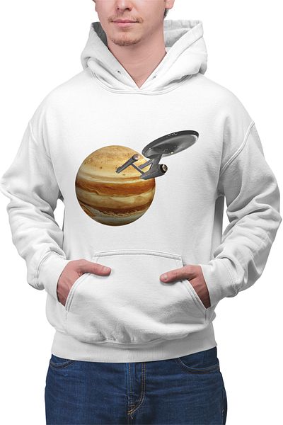 OEM Men's hoodie Star Trek USS Enterprise Starship Jupiter