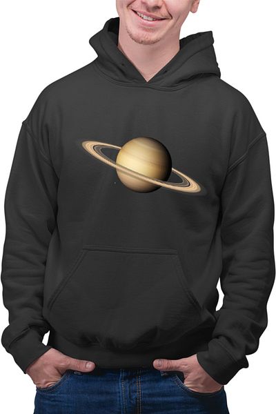 OEM Men's NASA Saturn Rings Astronomy Hoodie