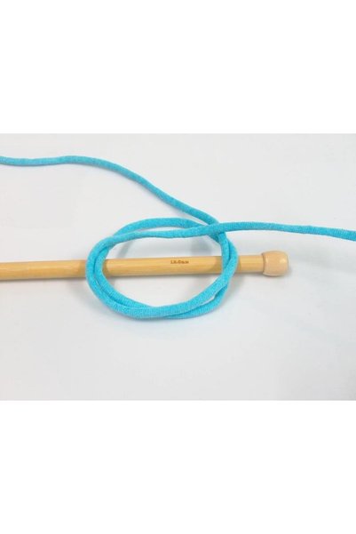 Ice yarns 1X250G. Tube Cotton Jumbo Cotton Turquoise Summer Yarns, Cotton, Very Thick