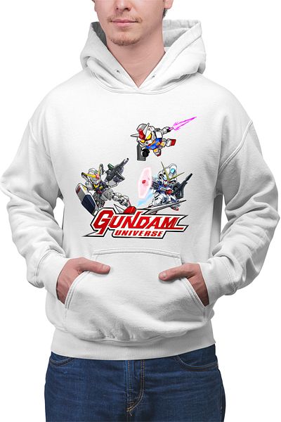 OEM Men's and women's Universe Chibi Fight Kingdom hoodie