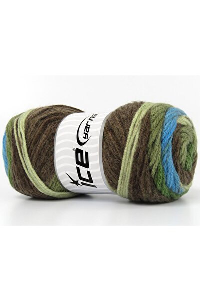 Ice yarns (4 قطع 100 جرام) مجموعة من 4 قطع من الأكريليك من BIG BANG باللون ال...