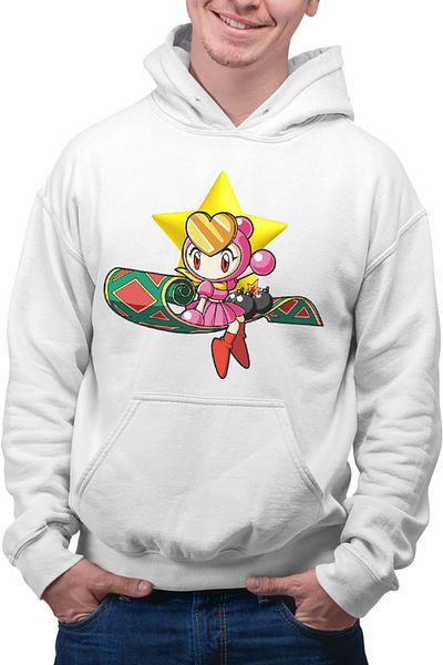OEM Bomberman Women Carpet Star Fly Men's Hoodie