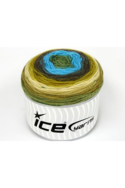 Ice yarns مجموعة من خيوط صوف آيس يارنز كيكس وول دي كي (30% صوف) بوزن 2 × 150 ...