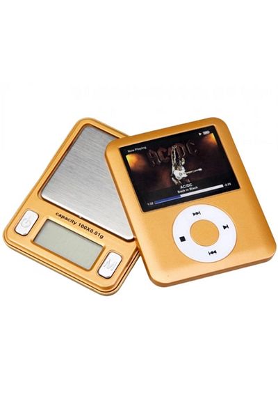 Black Leaf Cântar de buzunar BLscale Mini MP3 0.01-100g
