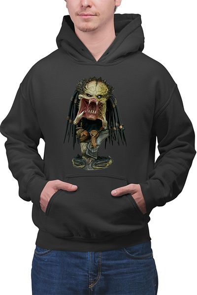 OEM Men's hoodie Predator Versus Aliens Extinction Demon Rise