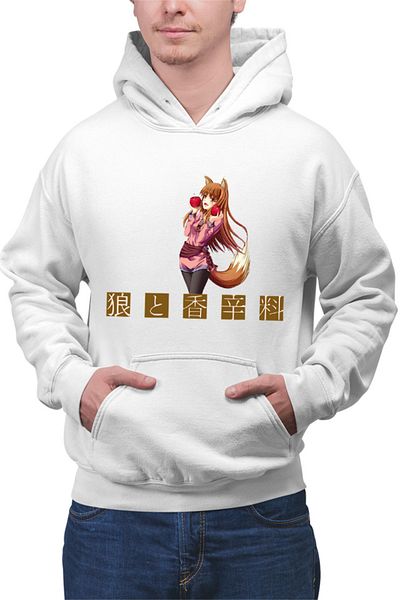OEM Men's Hoodie Spice And Wolf Holo Love Adventure Fantasy