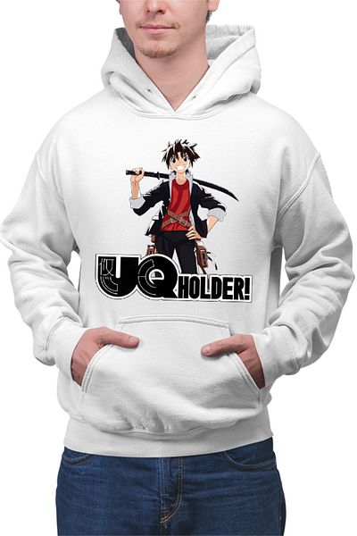 OEM Men's Hoodie UQ Holder Touta Anime Comedy Manga Trap