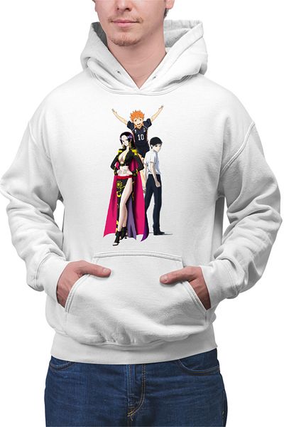 OEM Men's Hoodie Ajin Kei One Piece Haikyuu Sport Fantasy Horror